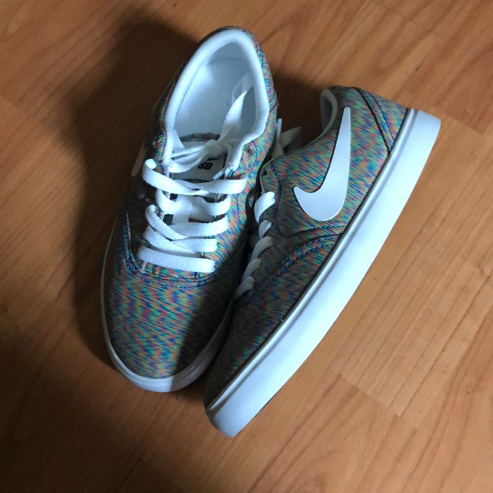 Kids colorful Nike shoes